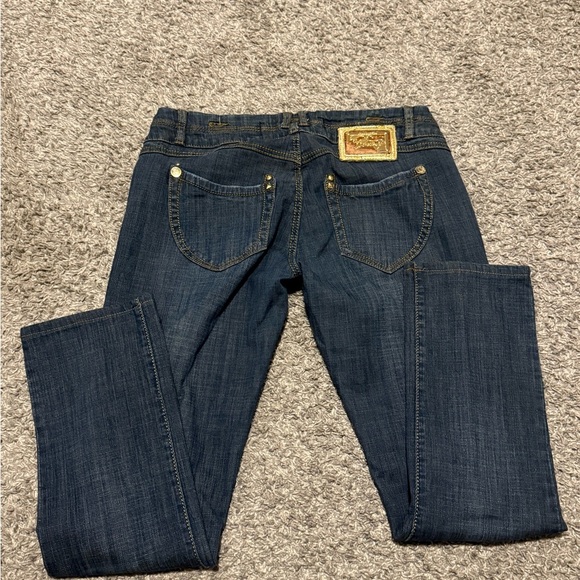 Vintage Rare Apple Bottoms Blue Jeans Classic Fit Size 11/12 - Picture 2 of 12